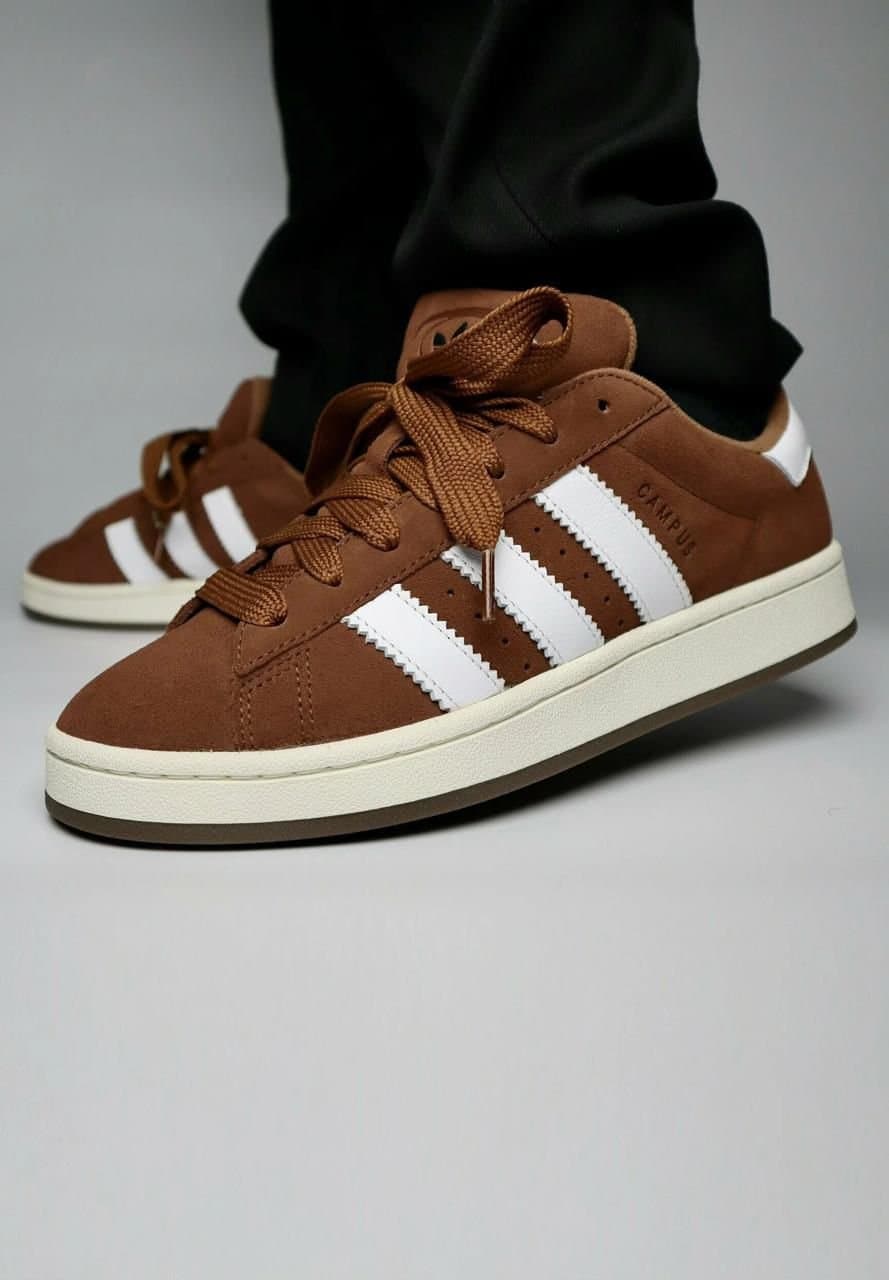 ADIDAS ORIGINALS Campus 00s Men's Brown Suede Sneakers - Showroom Quality - Thumbnail 3