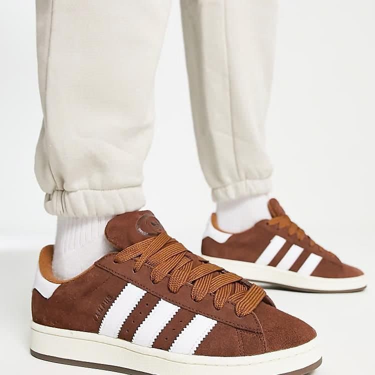 ADIDAS ORIGINALS Campus 00s Men's Brown Suede Sneakers - Showroom Quality