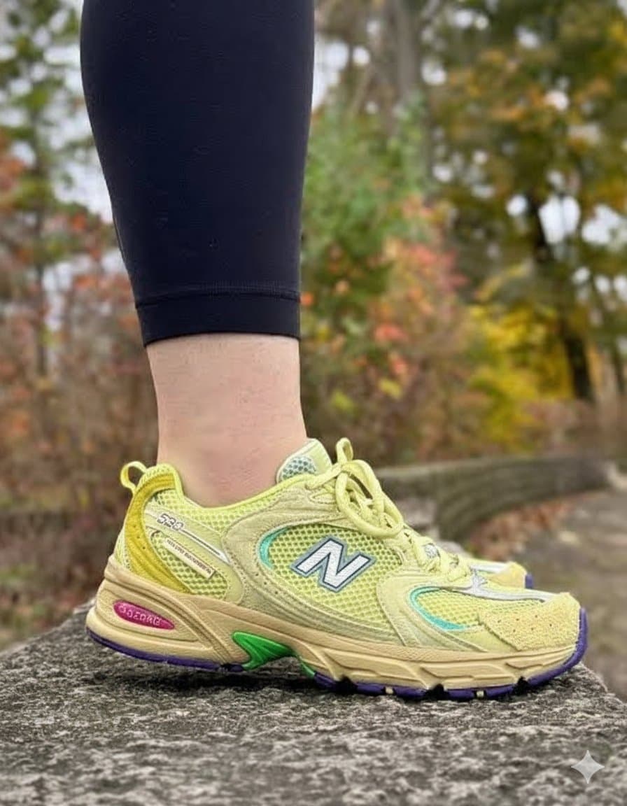 New Balance 530 'Sulphur' Sneakers | Y2K Retro Running Style - Thumbnail 6