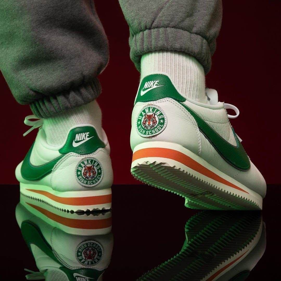 Nike x Stranger Things Cortez Premium Leather 'Hawkins High' - Thumbnail 4