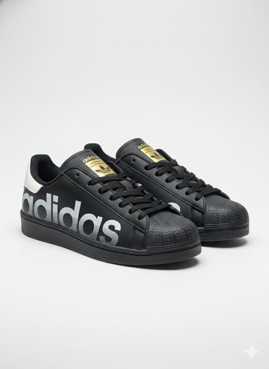 Adidas Originals Superstar 'Big Logo' Graphic Sneakers - Thumbnail 2