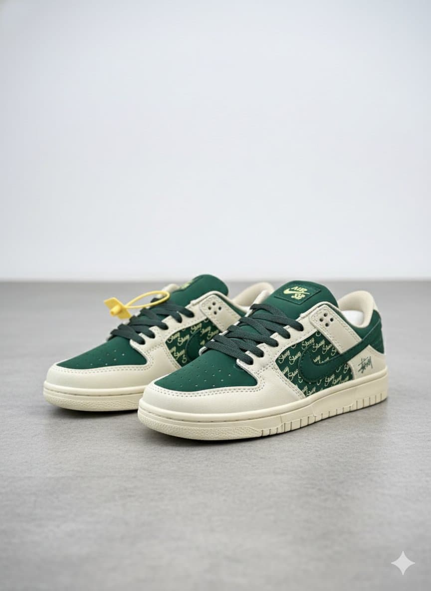 Men's Lifestyle Low-Top Sneakers - Multi-Color Design Collection (Skate/Casual Inspired) - Thumbnail 2