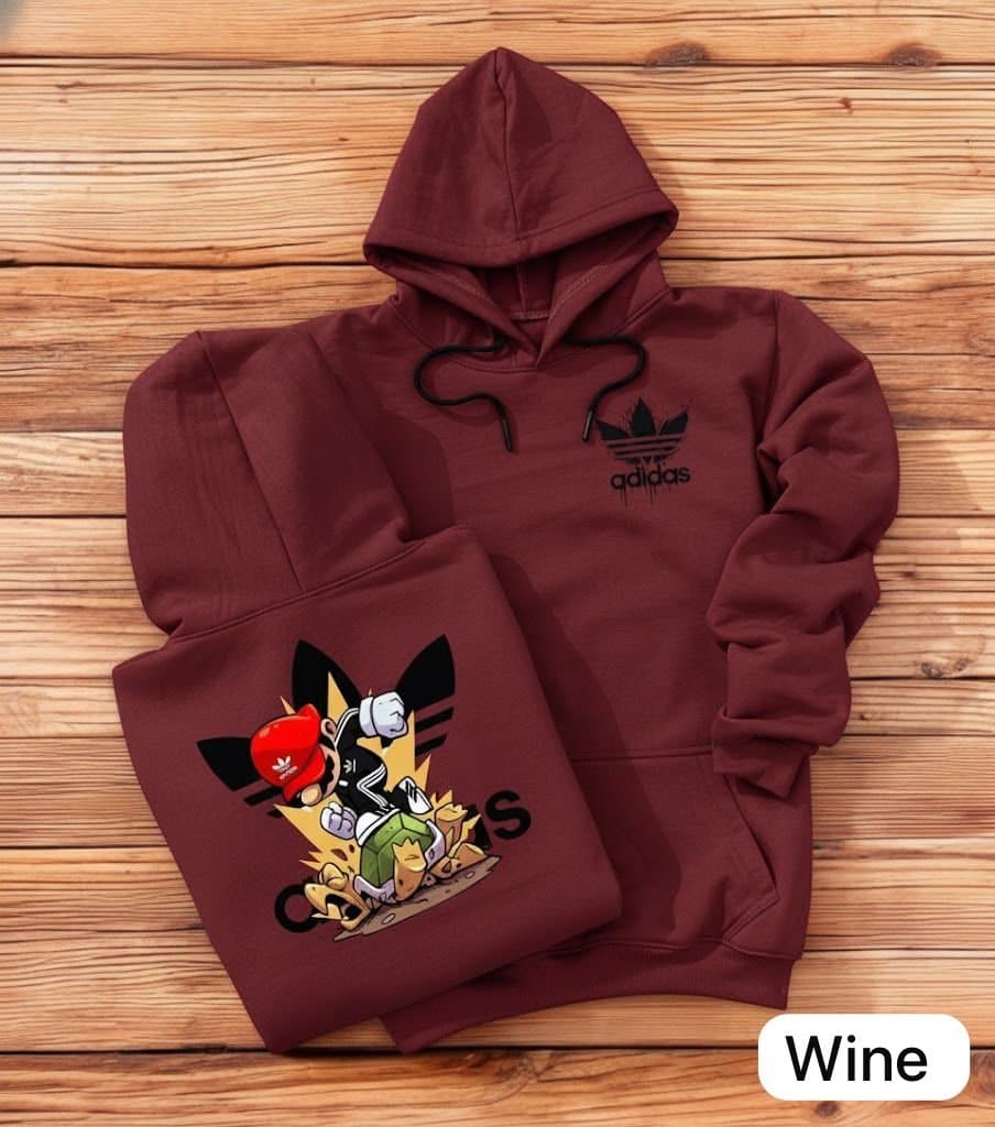 Urban Fighter Cartoon Graphic Hoodie | Pop Culture Pullover Sweatshirt - Thumbnail 4