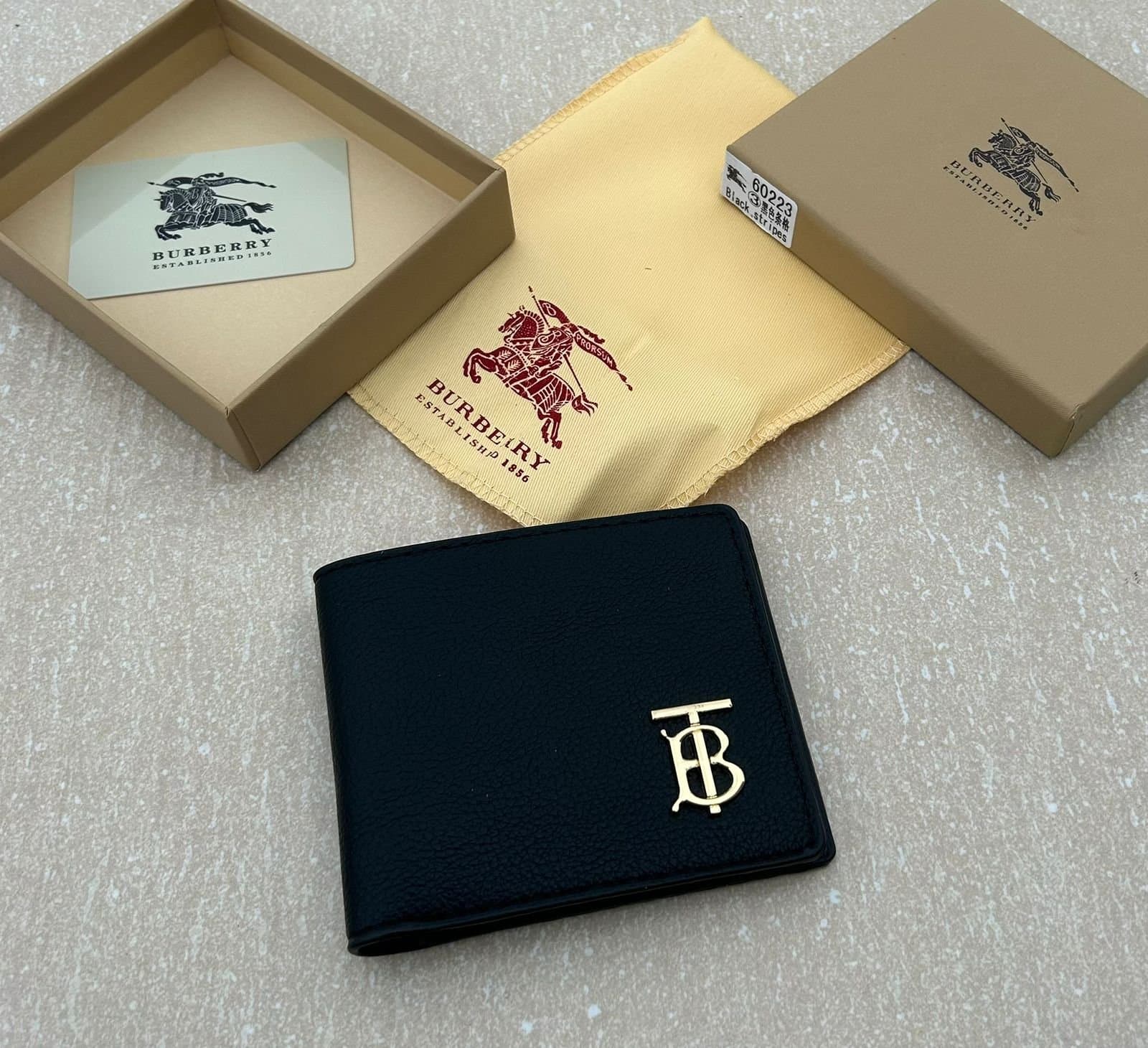 Men's Stylish Bifold Wallet Collection - Premium Designer-Style Wallets (4 Assorted Designs) - Thumbnail 2