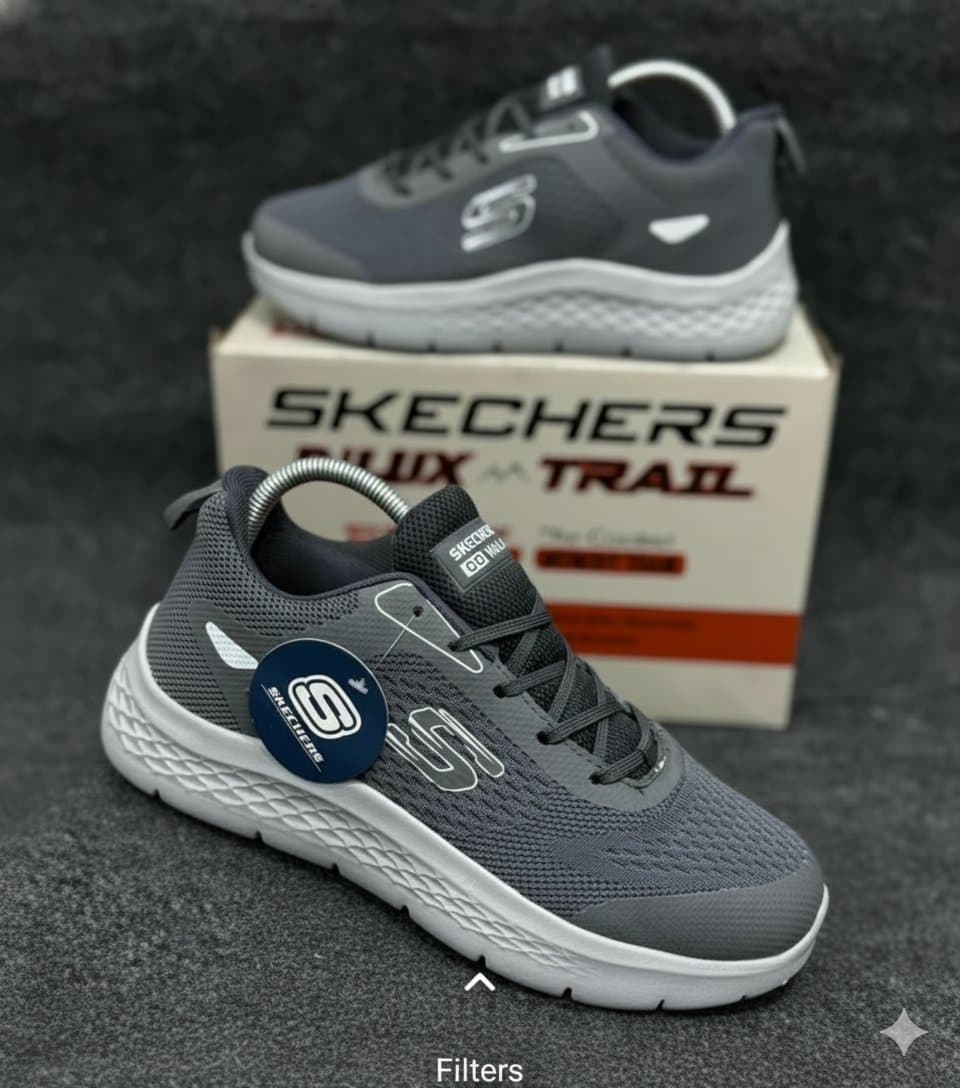 Men's Lightweight Breathable Mesh Walking Sneakers - Thumbnail 2