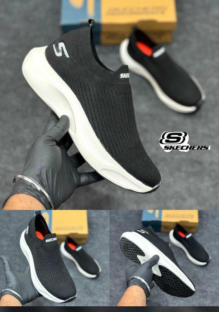 Men's Ultra-Comfort Knit Slip-On Shoes | Casual Walking Sneakers