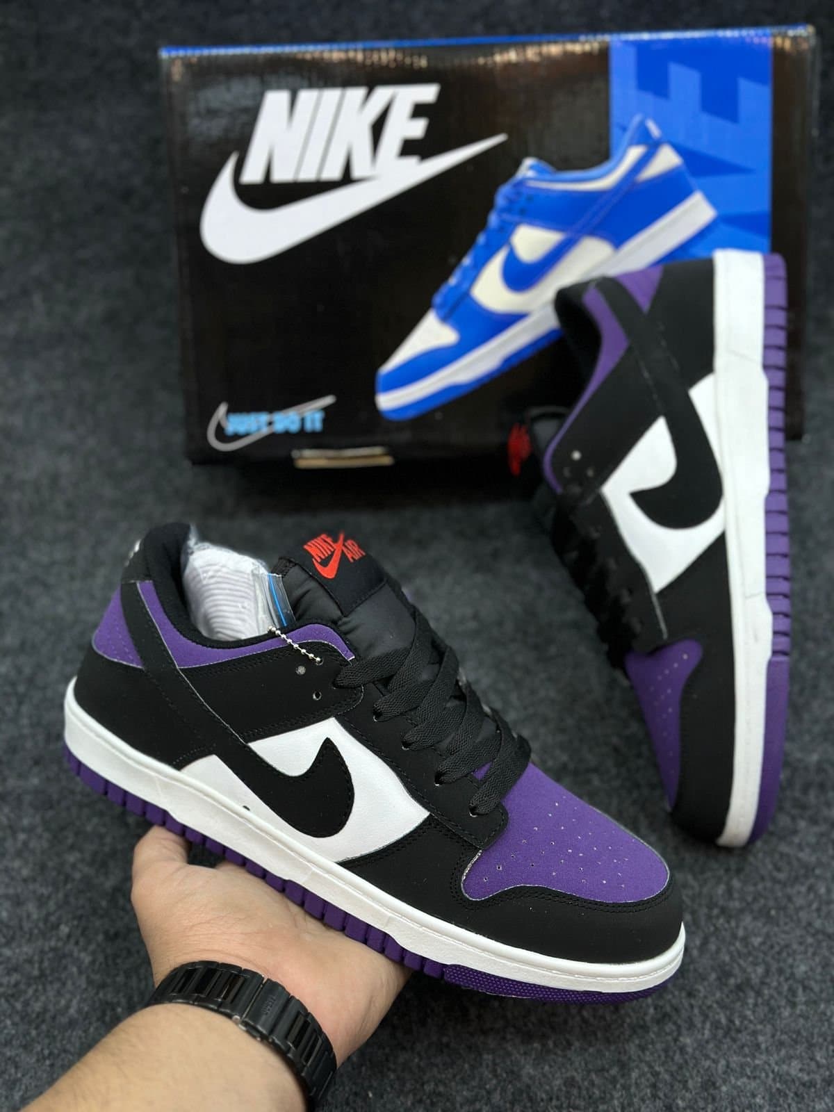 Men's Classic Low-Top Sneakers | Retro Streetwear-Style Shoes - Thumbnail 4