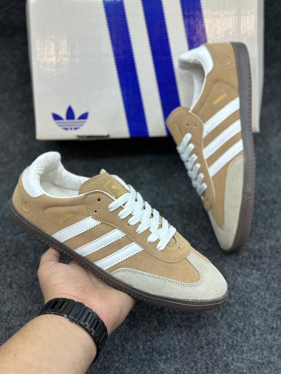 Men's Classic Suede T-Toe Trainers | Vintage-Style Casual Sneakers - Thumbnail 6