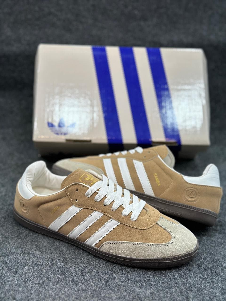 Men's Classic Suede T-Toe Trainers | Vintage-Style Casual Sneakers - Thumbnail 3