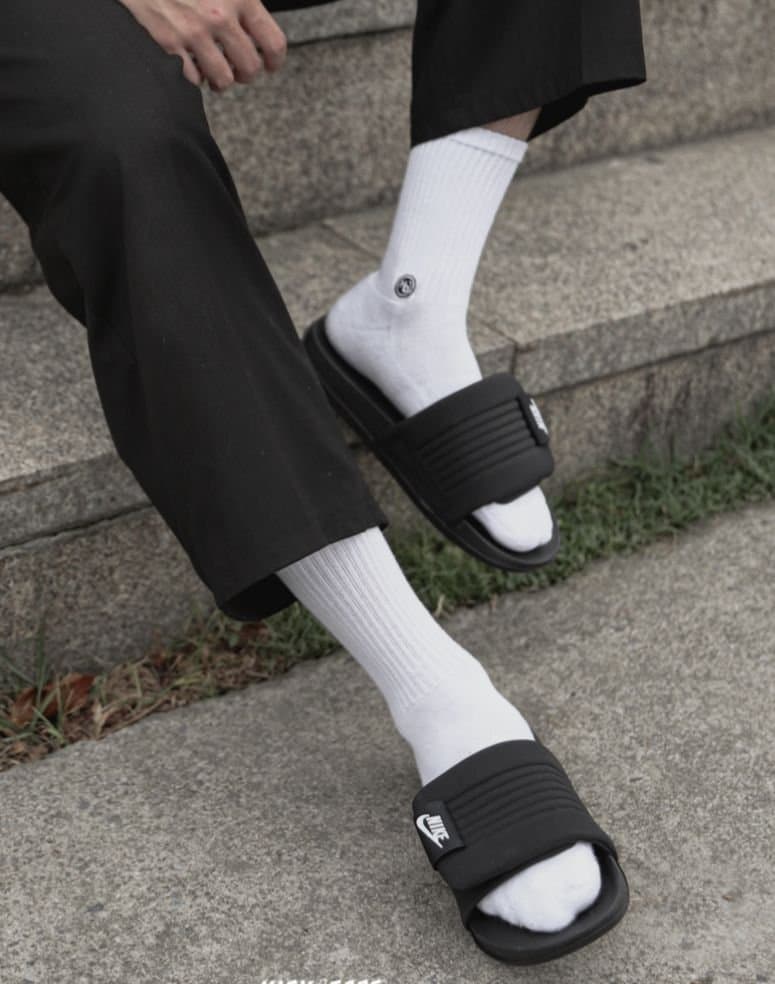 Adjustable Padded Strap Comfort Slides | Urban Sport Sandals - Thumbnail 4