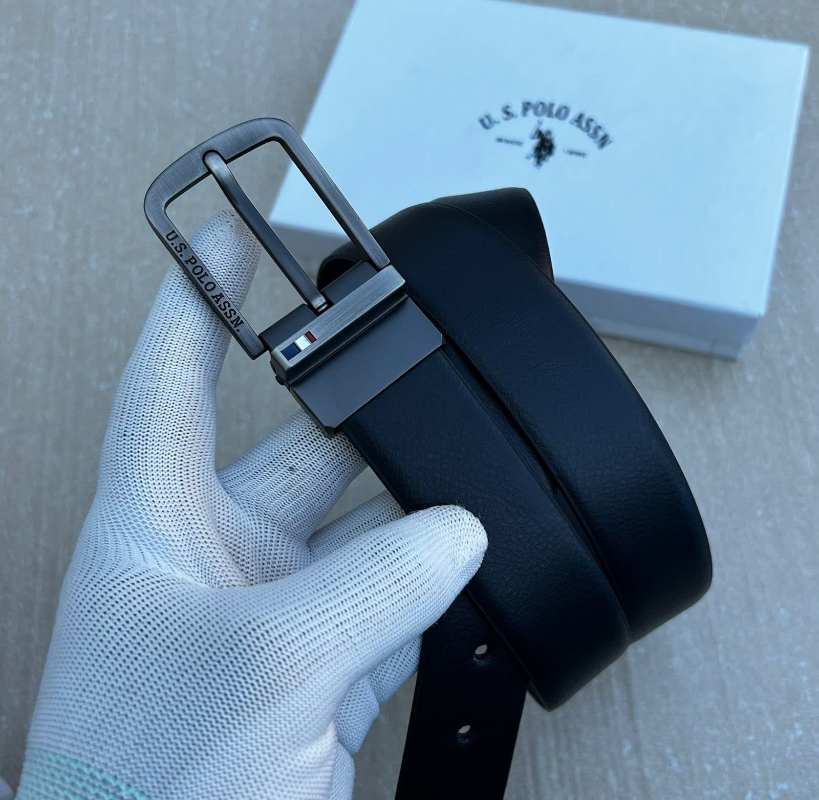 Premium Men’s Adjustable Classic Buckle Belt – Multiple Buckle Variants - Thumbnail 4