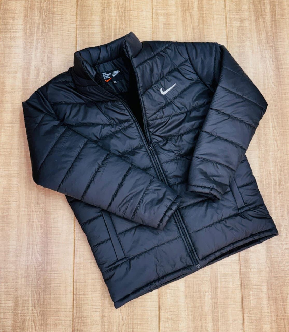 Men's Lightweight Quilted Puffer Jacket | Insulated Full-Zip Winter Coat - Thumbnail 3