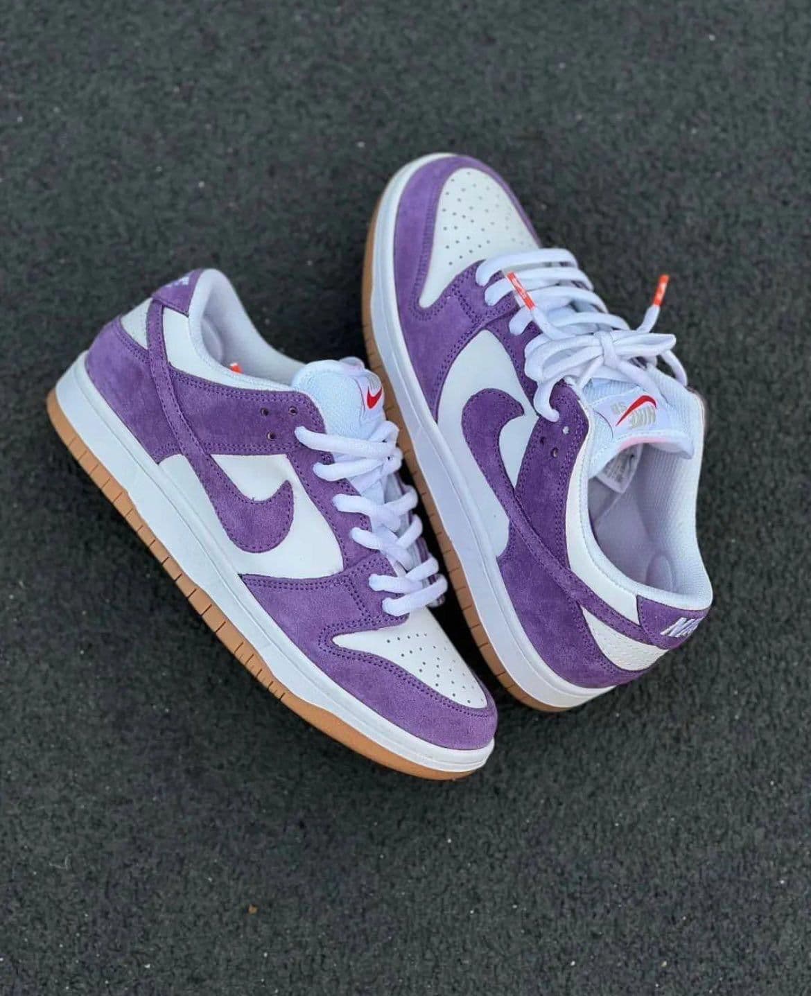 NIKE Dunk Low Court Purple Sneakers for Men | Premium Low Top Shoes - Thumbnail 2