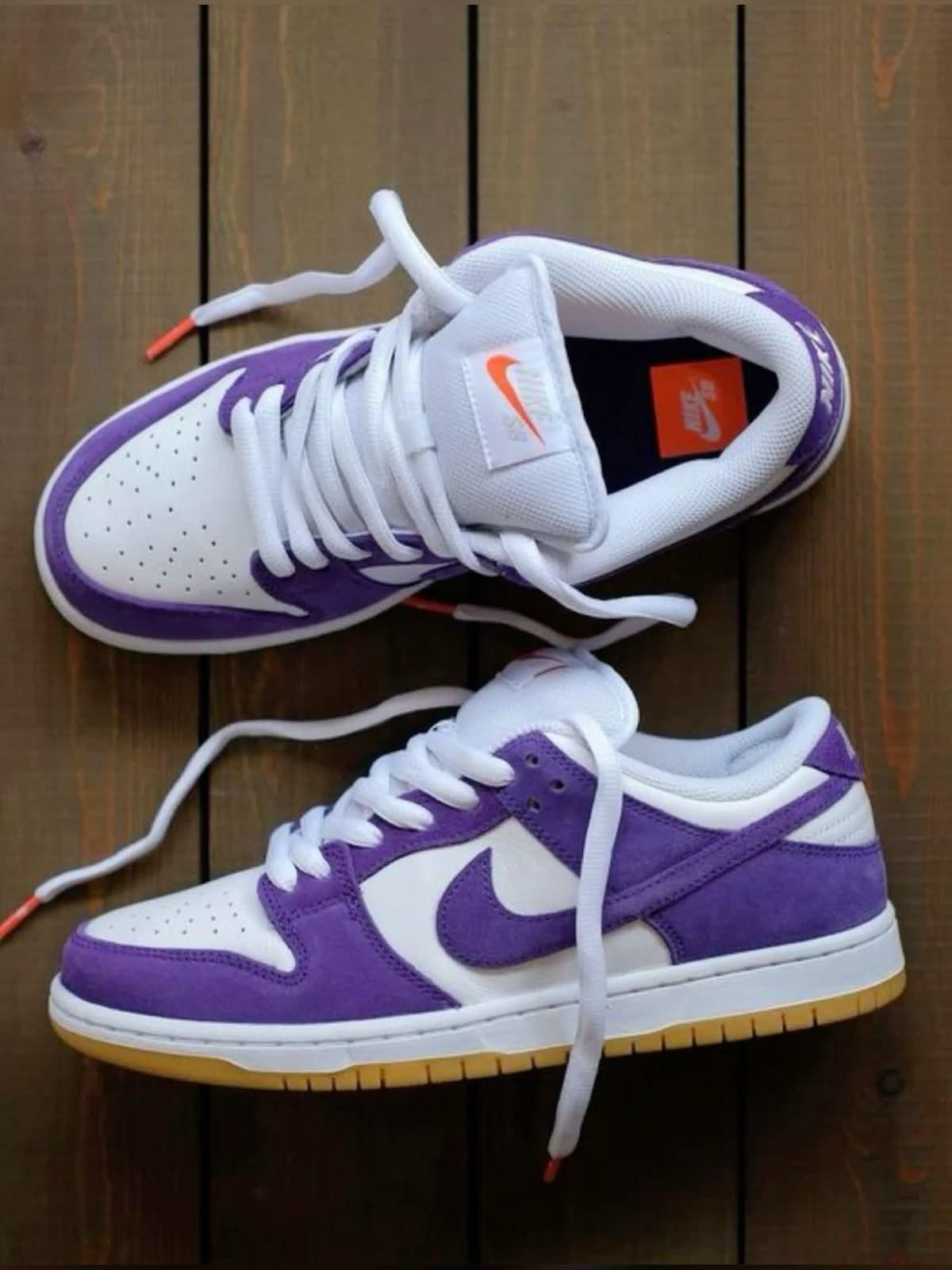 NIKE Dunk Low Court Purple Sneakers for Men | Premium Low Top Shoes