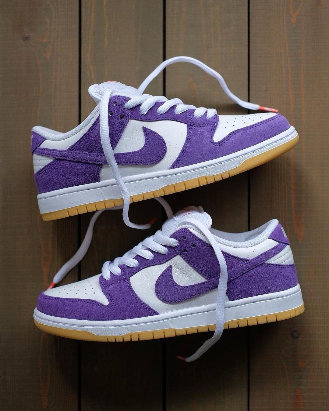 NIKE Dunk Low Court Purple Sneakers for Men | Premium Low Top Shoes - Thumbnail 3
