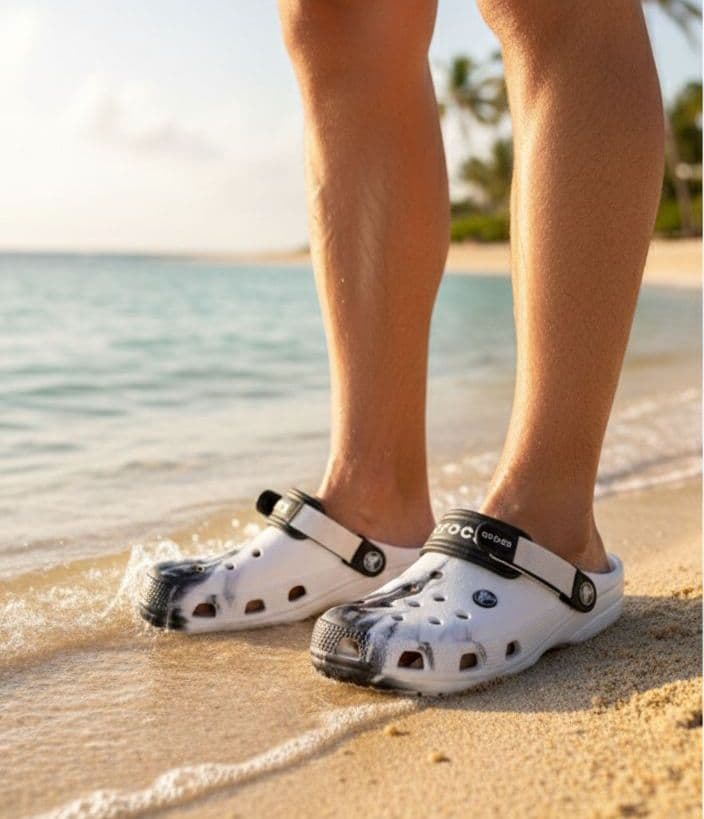 Crocs Tie Dye Clogs | Unisex Lightweight Comfort Sandals - Thumbnail 2