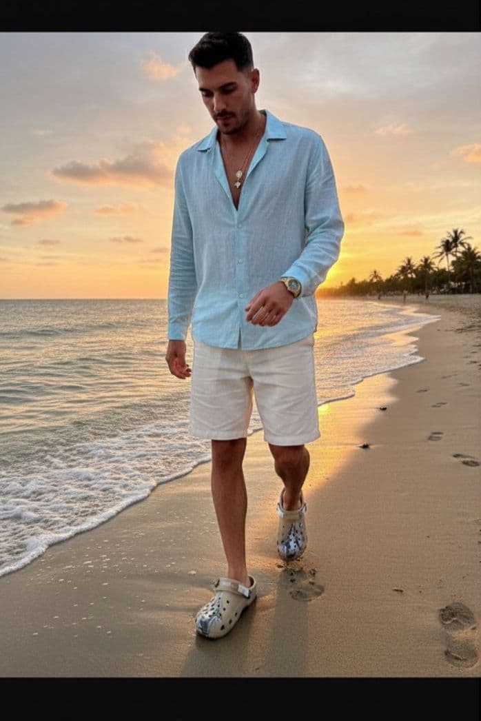 Crocs Tie Dye Clogs | Unisex Lightweight Comfort Sandals - Thumbnail 5