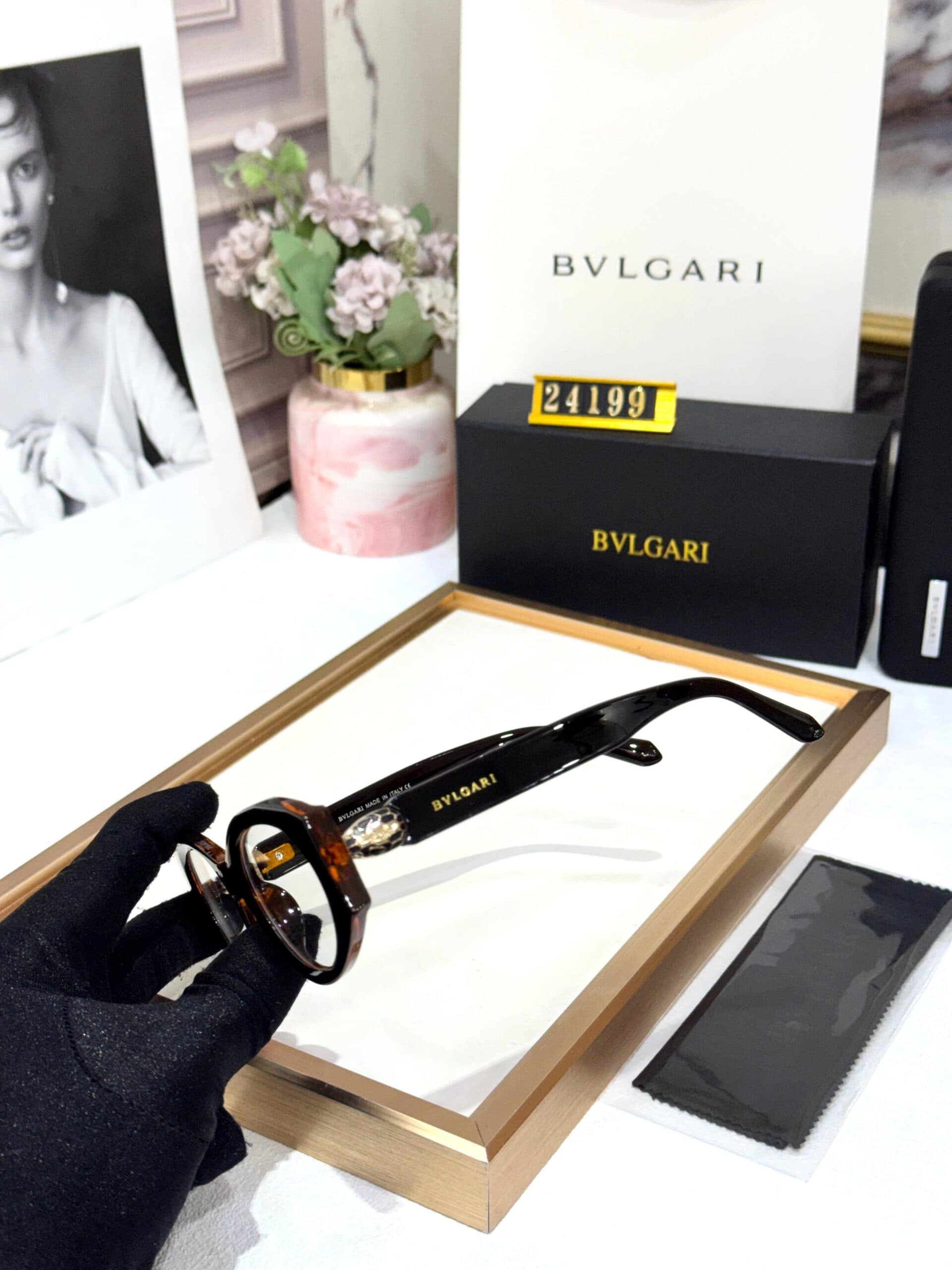 BVLGARI Women’s Optical Frames – Premium Luxury Designer Eyeglasses - Thumbnail 8
