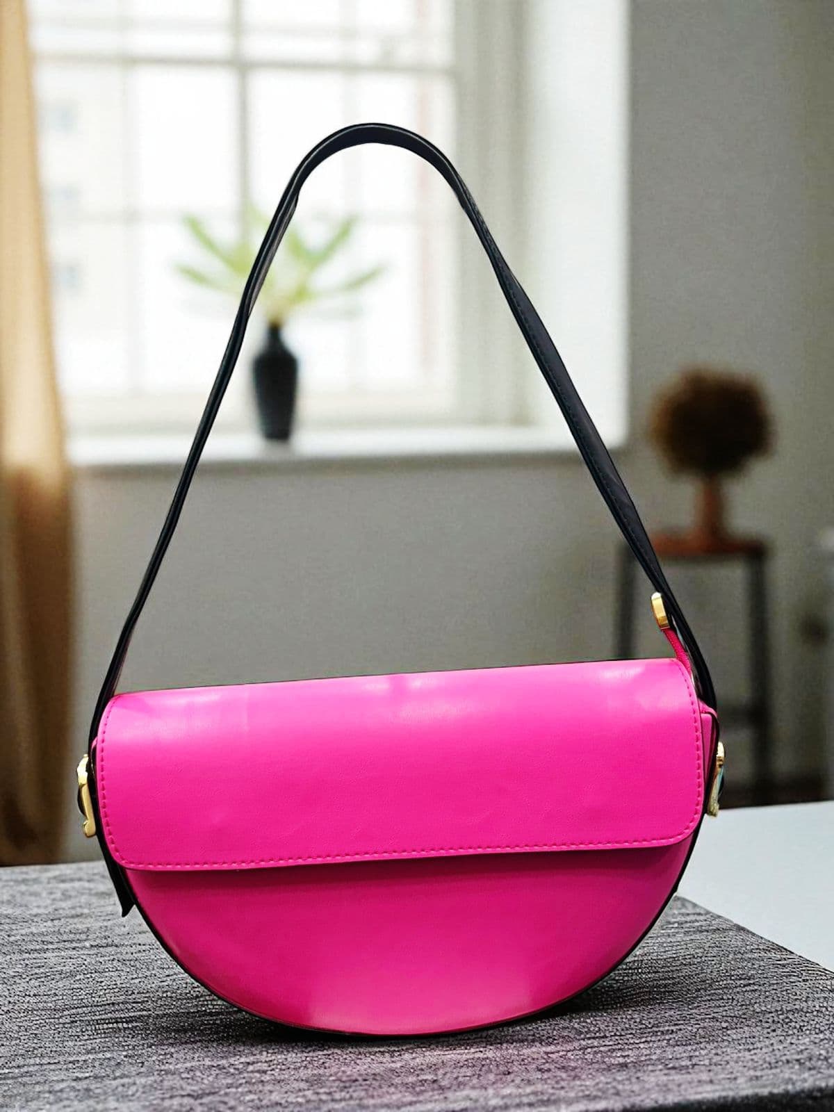 New Trendy Sling Bag for Women – Premium Half Moon Handbag - Thumbnail 6