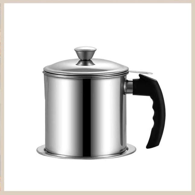 large capacity stainless steel oil storage container