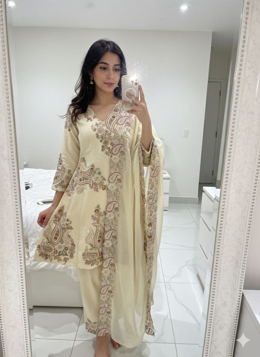 festive wear ethnic kurta set