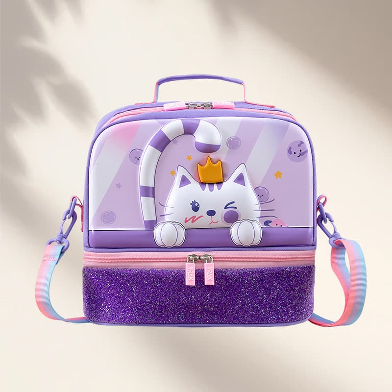 Premium Kids Insulated Lunch Bag with Cute Cartoon Designs & Light-Weight Build - Thumbnail 8
