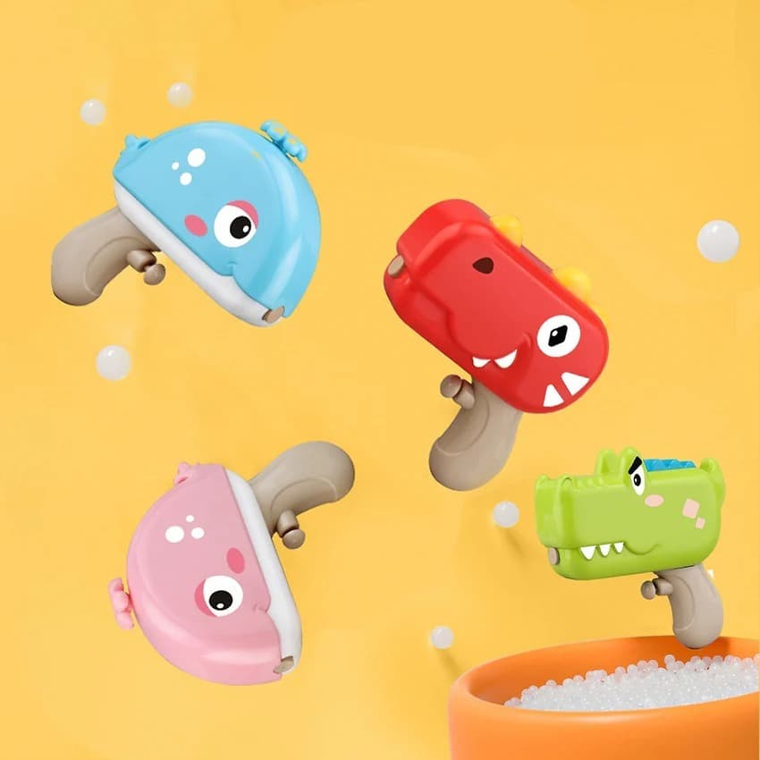 Animal Design Water Gun for Kids | Rechargeable Cartoon Water Shooter Toy - Thumbnail 4
