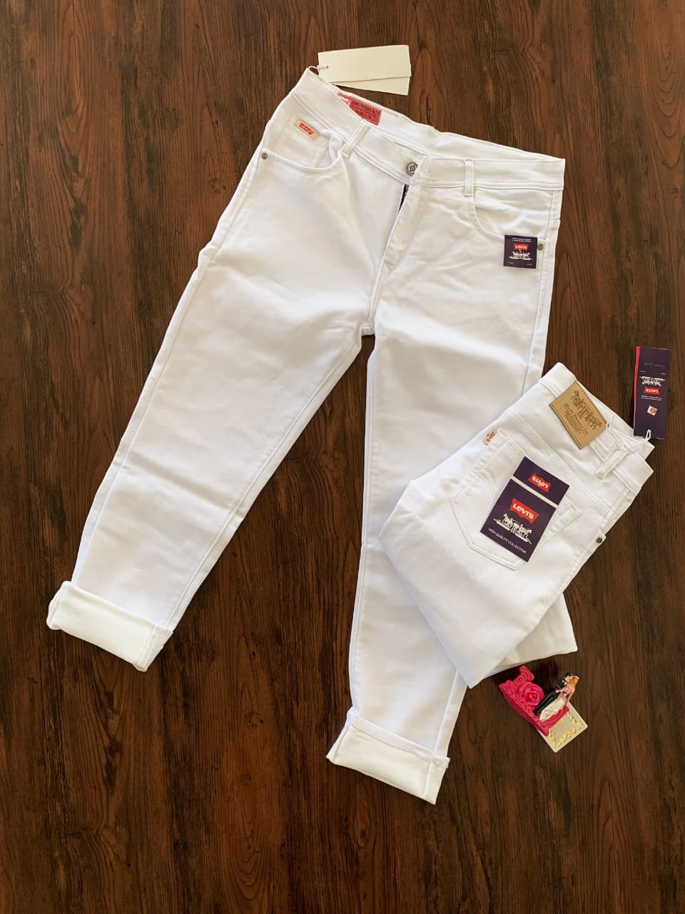 LEVI’S Hyperflex Cotton Denim Jeans for Men – Slim Fit Stretch Denim (2 Colors) - Thumbnail 3