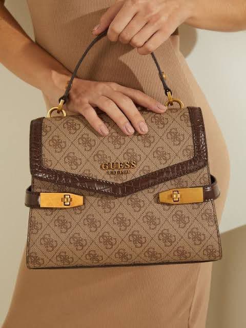 GUESS Henkeltasche Zadie 4G Logo Handbag with Long Belt & Dust Bag - Thumbnail 2