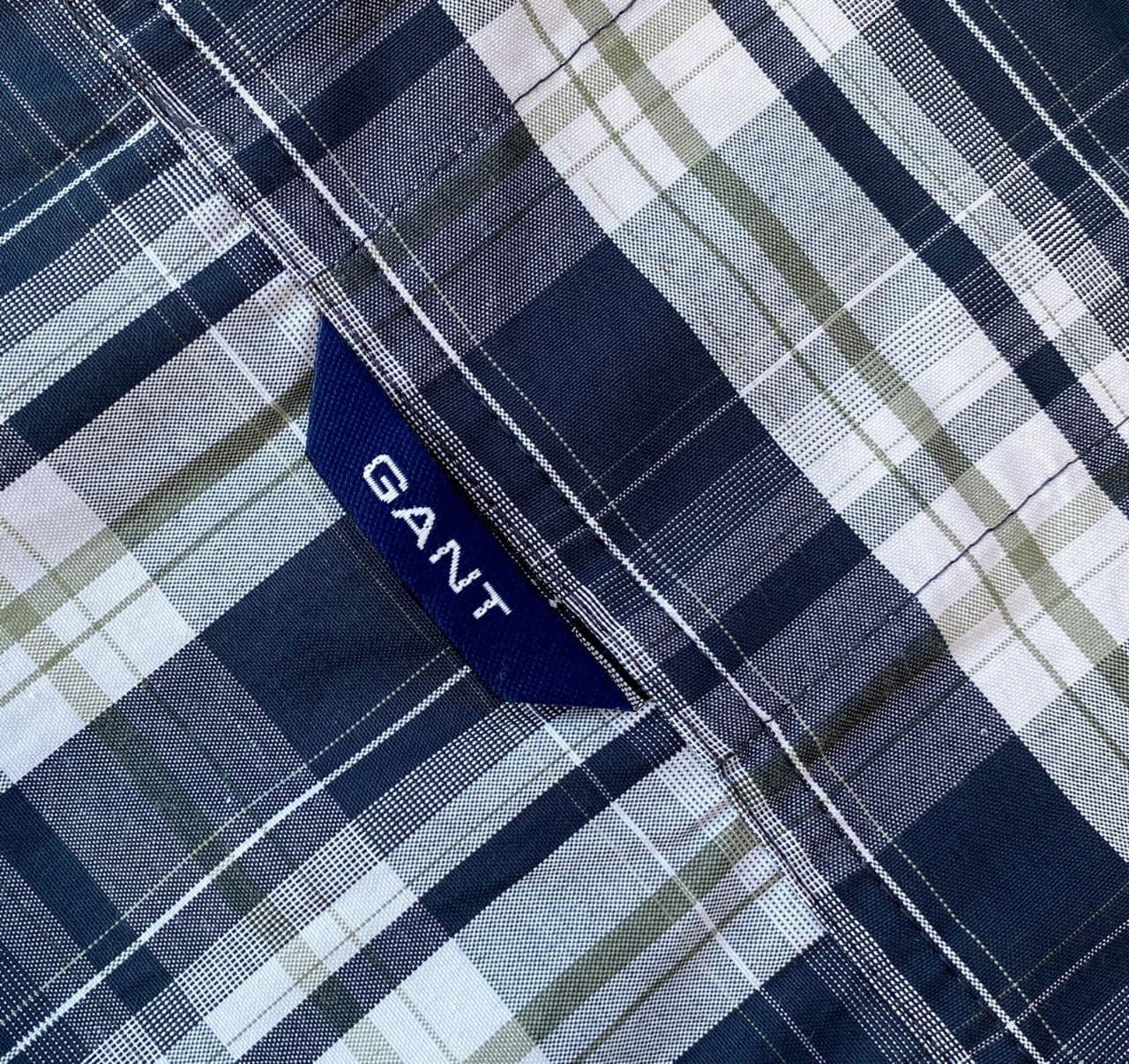 GANT Men’s Checkered Full Sleeve Shirt – Pure Cotton Button-Down - Thumbnail 3