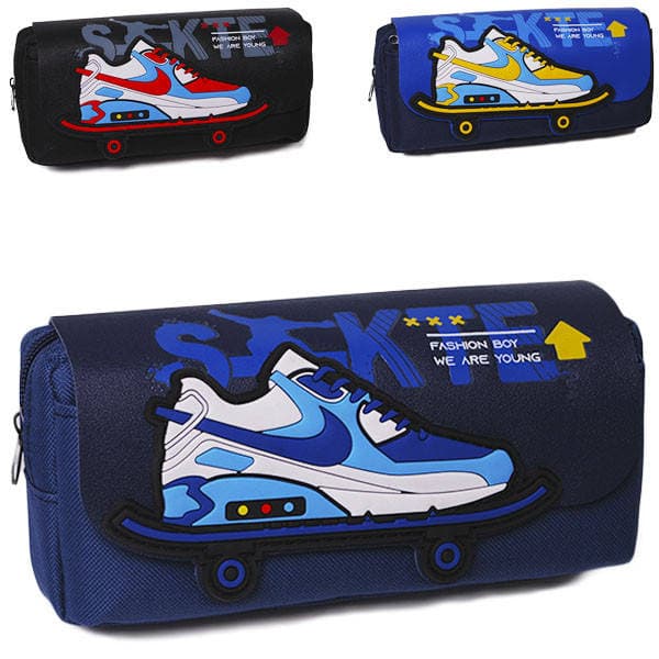 Skate Design Pencil Pouch for Kids | School Supplies (1 Piece)