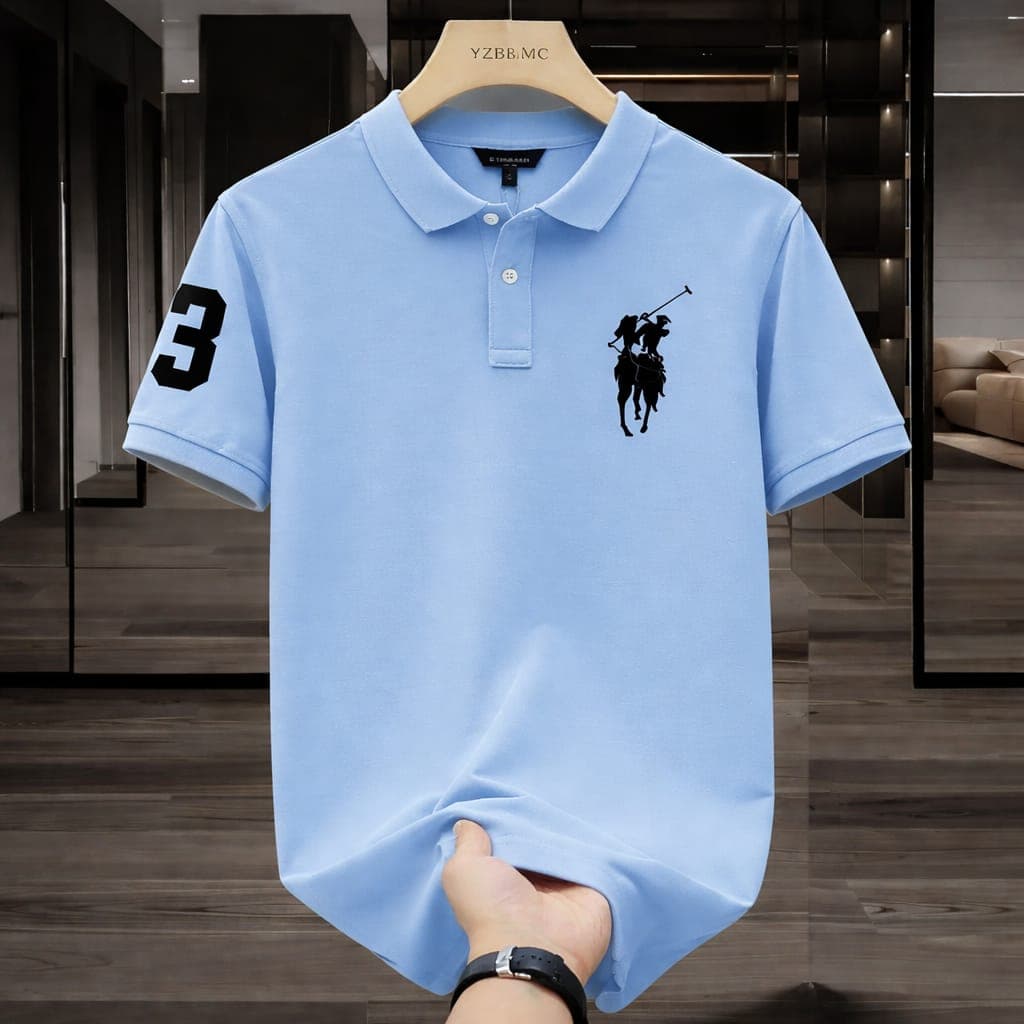 USPA Premium Men’s Polo T-Shirts – Cotton Matty Fabric | Embroidered Logo