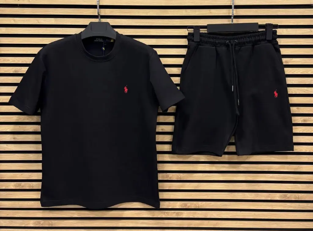 US Polo Premium Cotton Tracksuit Set (T-Shirt + Shorts)