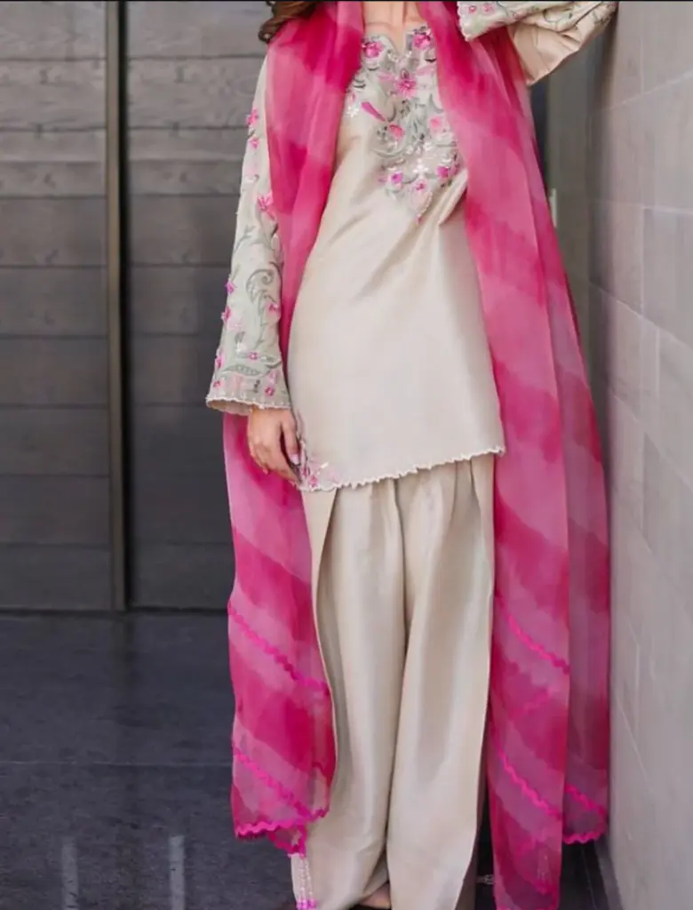 Lahriya Farsi work suit 