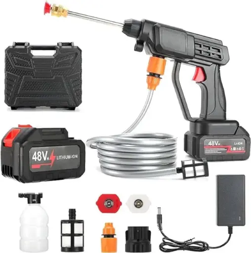 High Wireless High-Pressure Washer – Powerful, Portable & Cord-Free Cleaning for Your Car